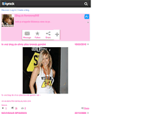 Tablet Screenshot of floricienta015.skyrock.com