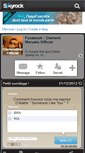 Mobile Screenshot of clementmaruelo-officiel.skyrock.com