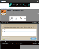 Tablet Screenshot of clementmaruelo-officiel.skyrock.com