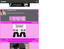 Tablet Screenshot of fandechats04.skyrock.com