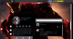 Desktop Screenshot of ironman-officiel.skyrock.com