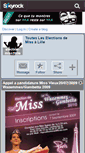 Mobile Screenshot of election-miss2lille.skyrock.com