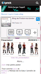Mobile Screenshot of fiction-ma-bimbo.skyrock.com