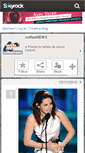 Mobile Screenshot of coffeenews.skyrock.com