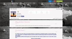 Desktop Screenshot of etre-femme.skyrock.com