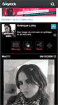 Mobile Screenshot of gohique-lolita.skyrock.com