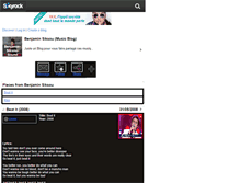 Tablet Screenshot of benjamin-siksou-sound.skyrock.com