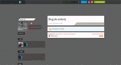 Desktop Screenshot of ambrej.skyrock.com