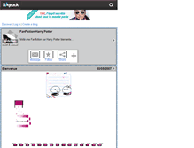 Tablet Screenshot of fanfiction-harry-potter.skyrock.com