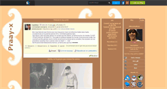 Desktop Screenshot of praay-x.skyrock.com