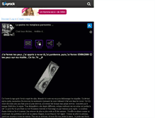 Tablet Screenshot of c3liia-74.skyrock.com