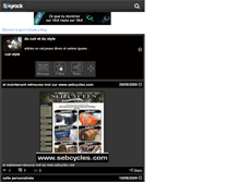 Tablet Screenshot of cuir-style.skyrock.com