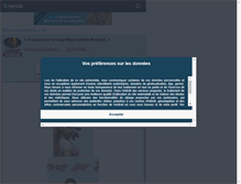 Tablet Screenshot of juliettam.skyrock.com