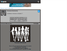 Tablet Screenshot of concours-miss-du-sky.skyrock.com