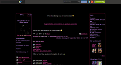 Desktop Screenshot of fic-de-la-belle-maria.skyrock.com
