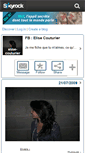 Mobile Screenshot of elise-couturier.skyrock.com