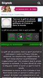 Mobile Screenshot of golfalsace.skyrock.com