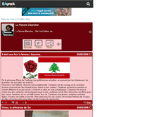 Tablet Screenshot of femme-libanaise.skyrock.com