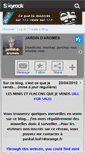 Mobile Screenshot of jardin-d-aromes.skyrock.com