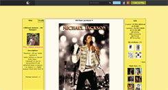 Desktop Screenshot of oo--michael-jackson-oo.skyrock.com