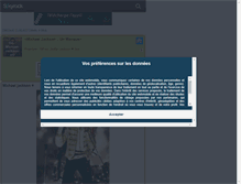 Tablet Screenshot of oo--michael-jackson-oo.skyrock.com