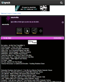Tablet Screenshot of electrofile.skyrock.com