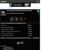 Tablet Screenshot of ddrmetissa.skyrock.com