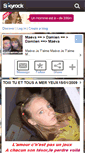 Mobile Screenshot of damienmaeva.skyrock.com