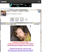Tablet Screenshot of damienmaeva.skyrock.com