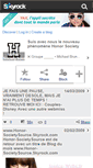 Mobile Screenshot of honor-societysource.skyrock.com