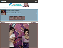 Tablet Screenshot of forbidden-love-story.skyrock.com