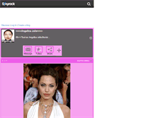 Tablet Screenshot of angelinajoli01.skyrock.com