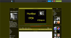 Desktop Screenshot of musique-style.skyrock.com