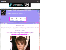 Tablet Screenshot of fandejustinbieber76.skyrock.com
