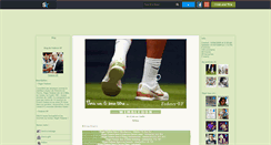 Desktop Screenshot of federer-rf.skyrock.com