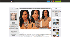 Desktop Screenshot of lovato-demia.skyrock.com