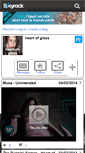 Mobile Screenshot of heart-of-glass.skyrock.com