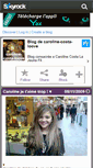 Mobile Screenshot of caroline-costa-loove.skyrock.com
