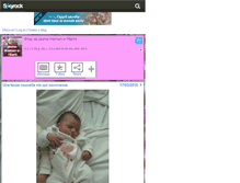Tablet Screenshot of jeune-maman-a-18ans.skyrock.com