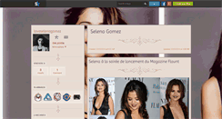 Desktop Screenshot of loveselenagomez.skyrock.com