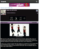 Tablet Screenshot of folk-lavigne.skyrock.com