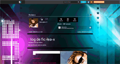 Desktop Screenshot of fic-lea-x.skyrock.com