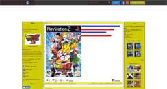 Desktop Screenshot of dbztenkaichi-2.skyrock.com