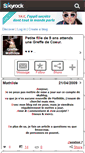 Mobile Screenshot of greffe-mathilde.skyrock.com