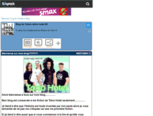 Tablet Screenshot of fiction-tokio-hotel-89.skyrock.com