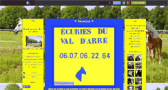 Desktop Screenshot of ecuries--du--val--darre.skyrock.com