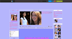 Desktop Screenshot of disney-miley-selena.skyrock.com