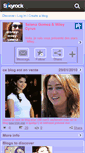 Mobile Screenshot of disney-miley-selena.skyrock.com