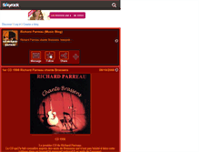 Tablet Screenshot of cd-richard-parreau.skyrock.com