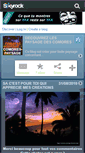 Mobile Screenshot of comores-paysage.skyrock.com